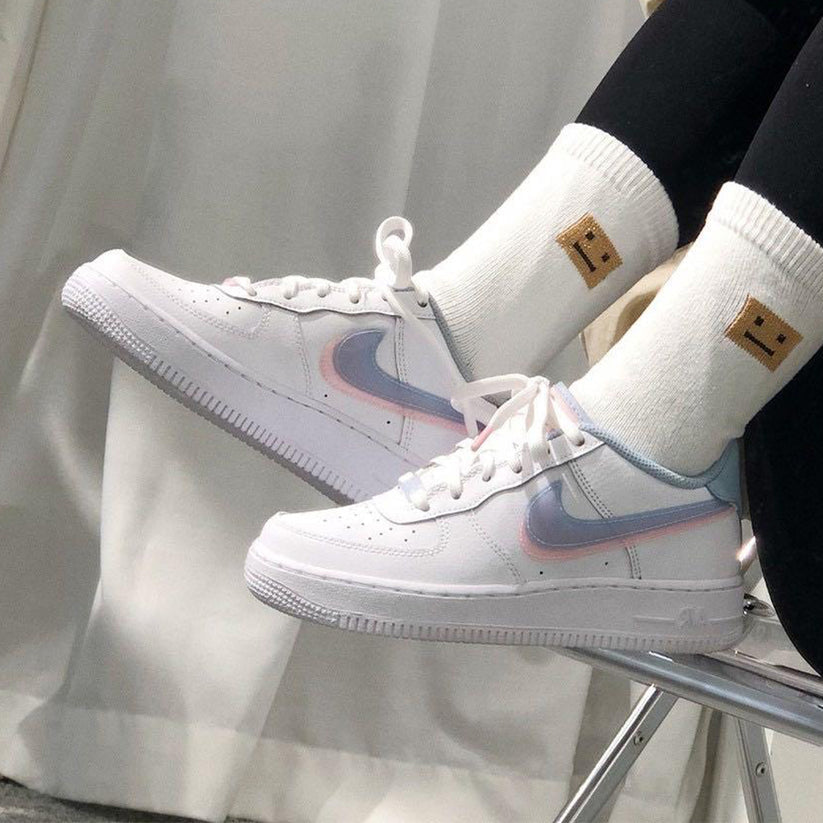 Air Force 1 Low '07 Double swoosh pink/blue